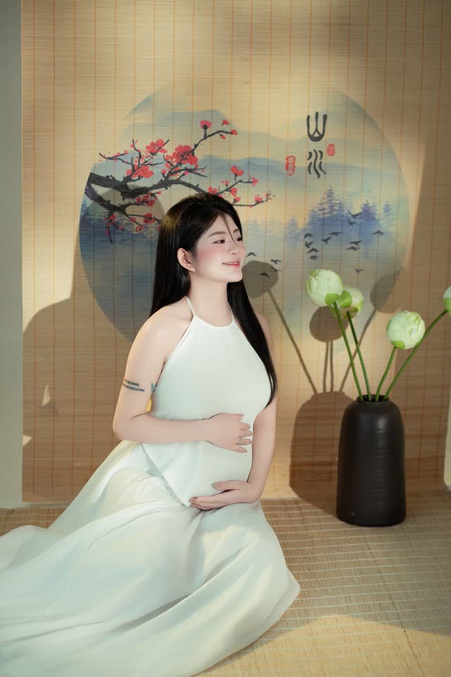 Concept áo dài, tranh thủy mặc