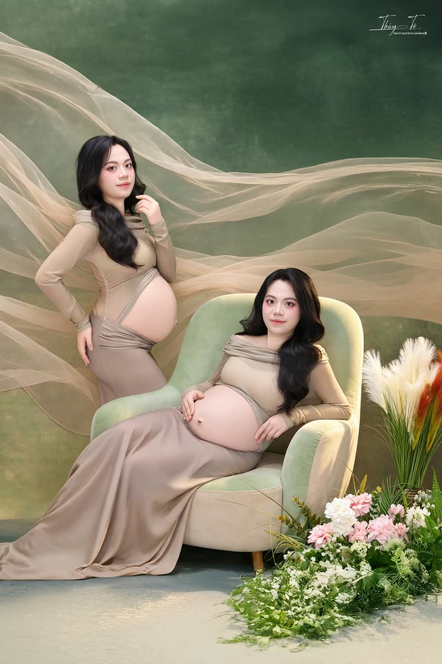 CÂU CHUYỆN — concept voan nude, ghế sofa tại Thúy Tô Studio
